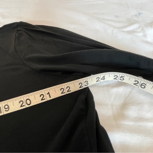 J Jill ~ Size L ~ WearEver One Button Peplum cardigan with Pockets - Picture 8 of 11